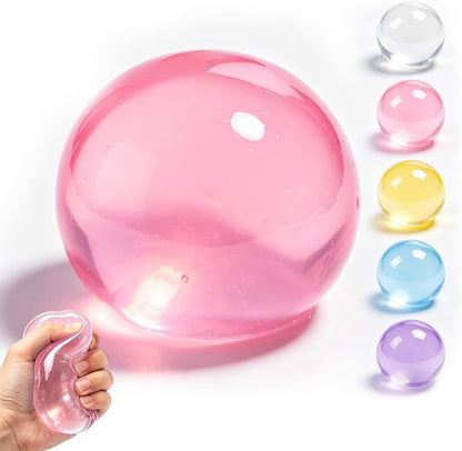 Crystal-Clear Coconut Oil Squeeze Ball