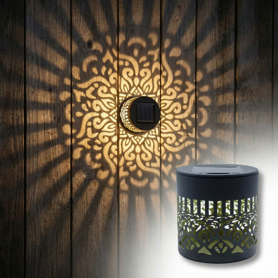 🔥Last Day Sale Buy 2 Get 1 Free $14.99 Each🔥 Decorative Solar Mandala Lights