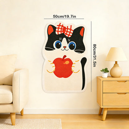 🐱No-Drill Cat Wall Scratcher – Fun & Easy