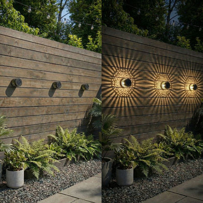🔥Last Day Sale Buy 2 Get 1 Free $14.99 Each🔥 Decorative Solar Mandala Lights