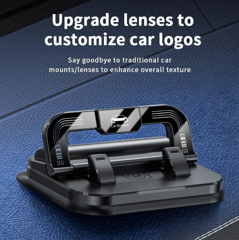🔥 360° Rotating Dashboard Phone Holder