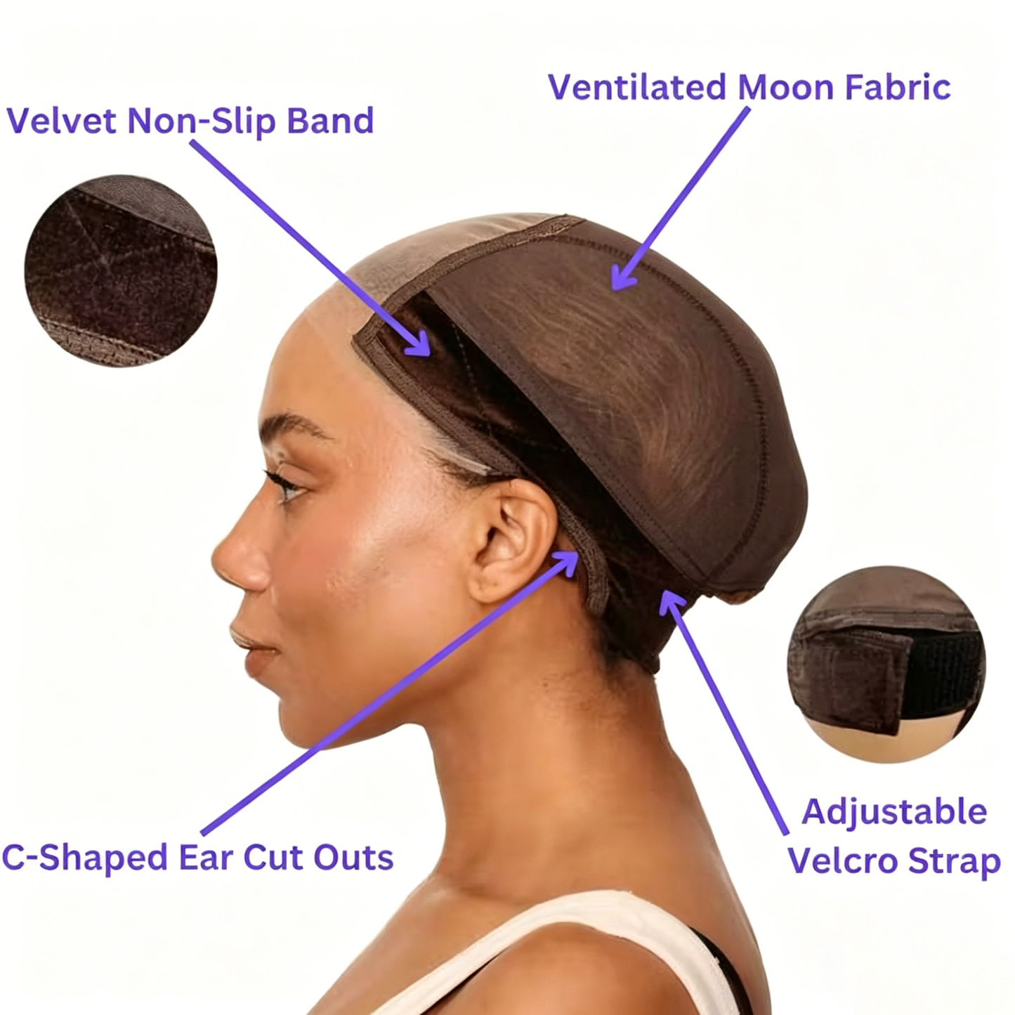 🔥Last Day Sale as low as $12.8 Each🏆[Ultimate]Areevere Non-Slip Wig Grip Cap  | Secure All Day, NoSlip, No Damage🔥