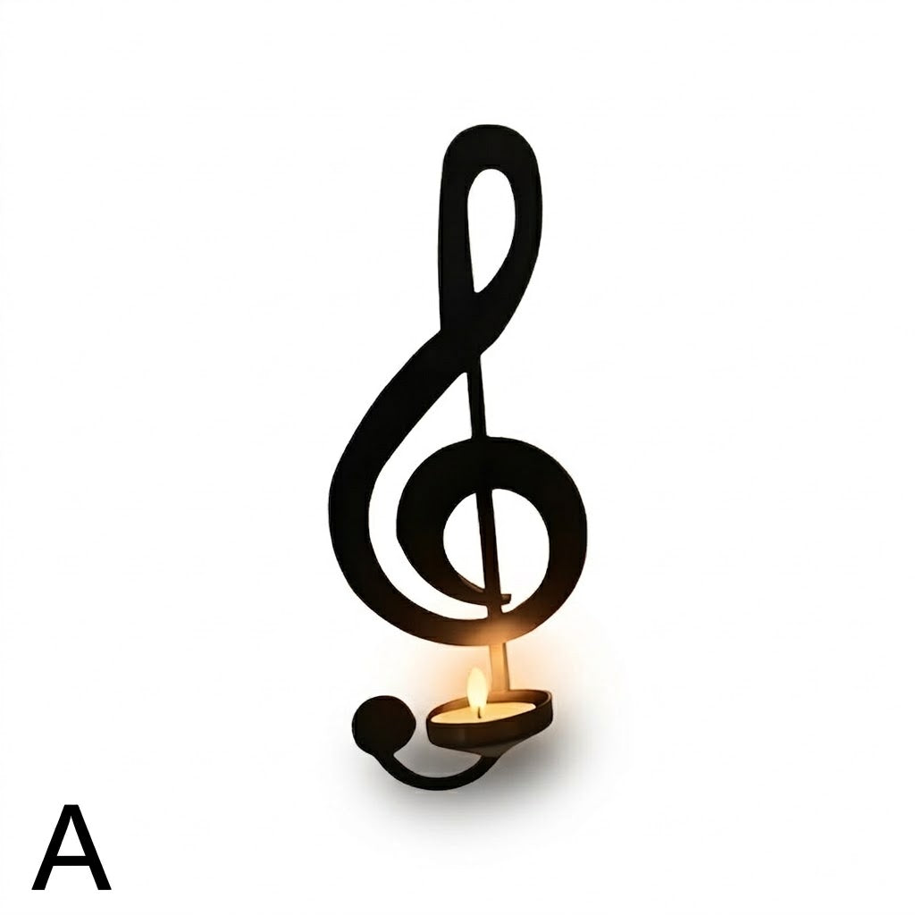 European Music Note Sculpture – Elegant Artistic Home Decor