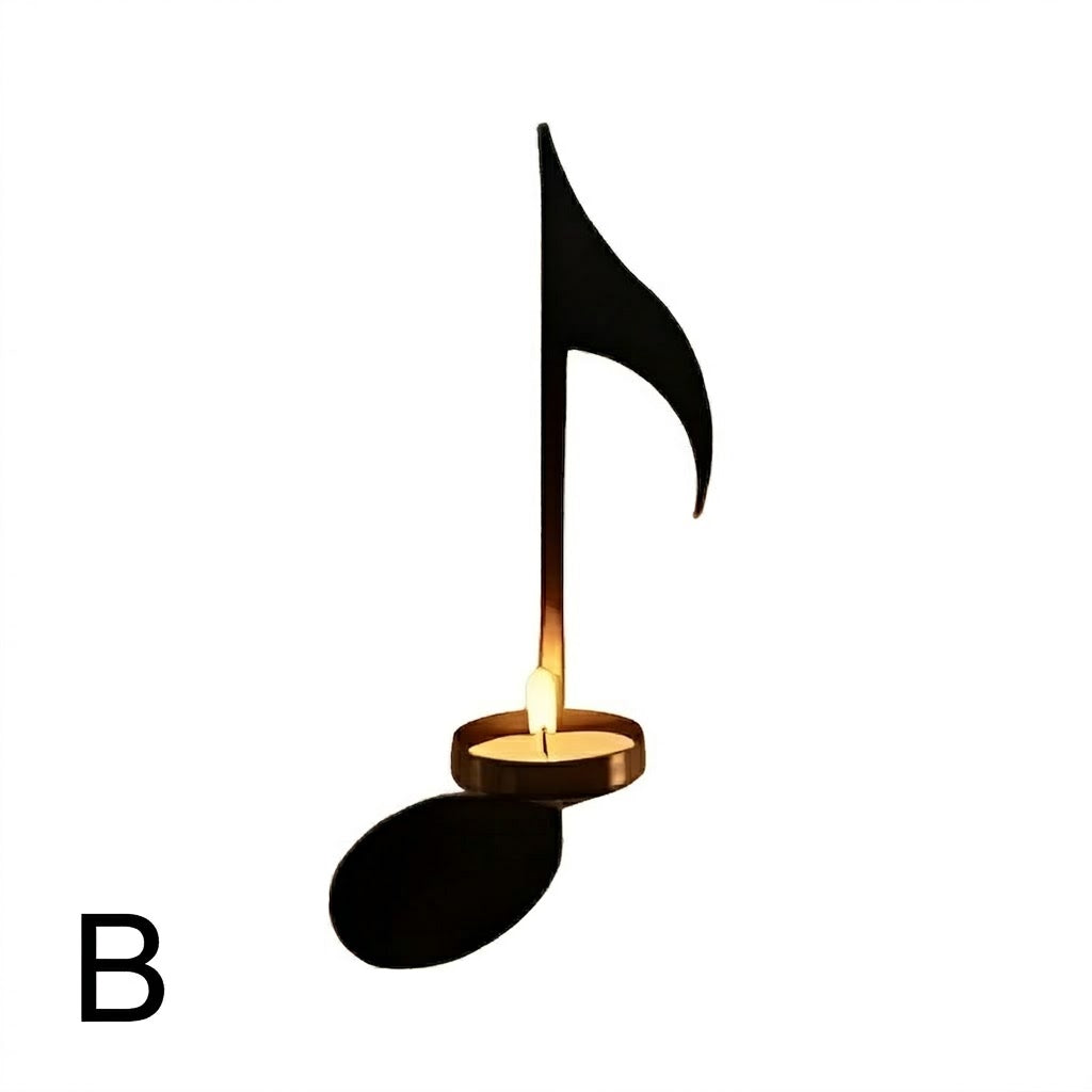European Music Note Sculpture – Elegant Artistic Home Decor