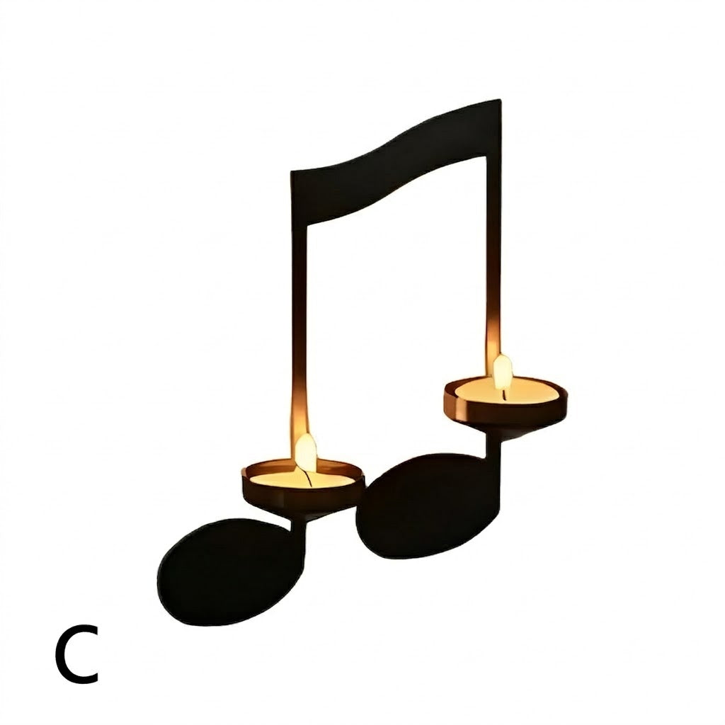 European Music Note Sculpture – Elegant Artistic Home Decor