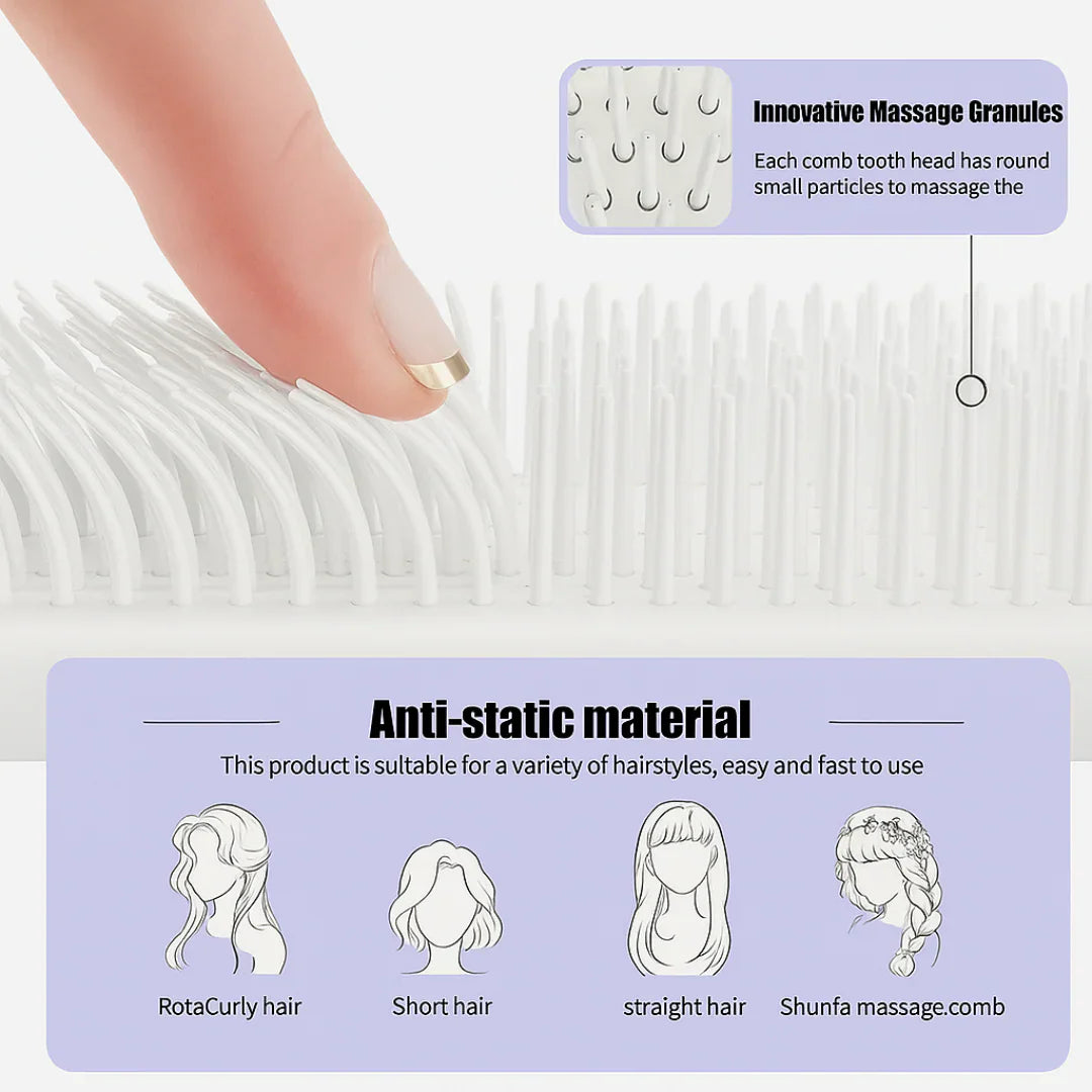 🔥Last Day Buy 1 Get 1 FREE $14.99 Each Areevere™ Self Cleaning Hair Brush