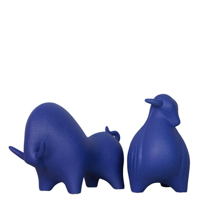 Modern Farm Animal Figurines – Cow & Sheep Decorative Sculptures