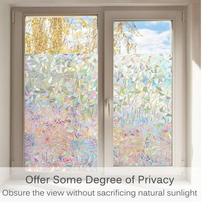 Colorful Floral Window Garden Clings