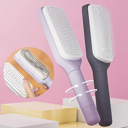 🔥Last Day Buy 1 Get 1 FREE $14.99 Each Areevere™ Self Cleaning Hair Brush