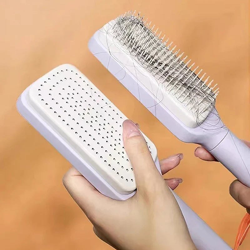🔥Last Day Buy 1 Get 1 FREE $14.99 Each Areevere™ Self Cleaning Hair Brush