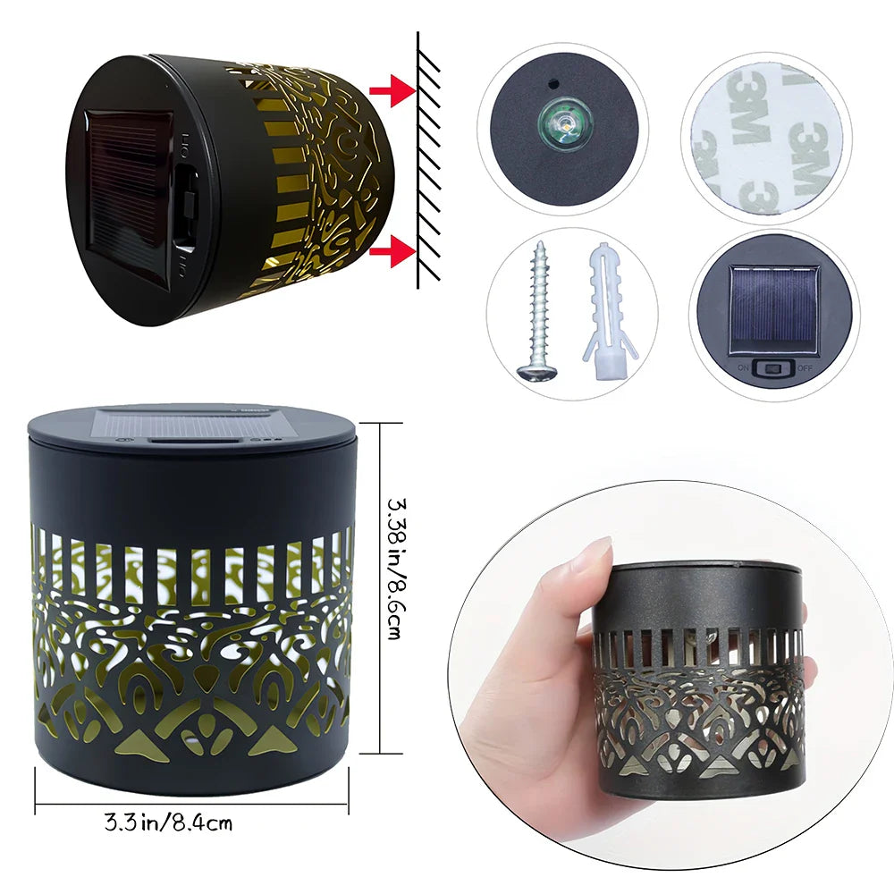 🔥Last Day Sale Buy 2 Get 1 Free $14.99 Each🔥 Decorative Solar Mandala Lights