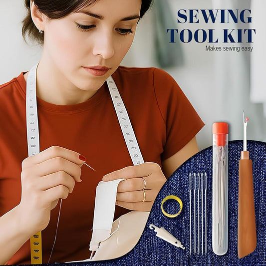 Hot Sale 49% Off 🧵 37Pcs Sewing Tool Set with Big Eye Easy-Thread Needles ✂️