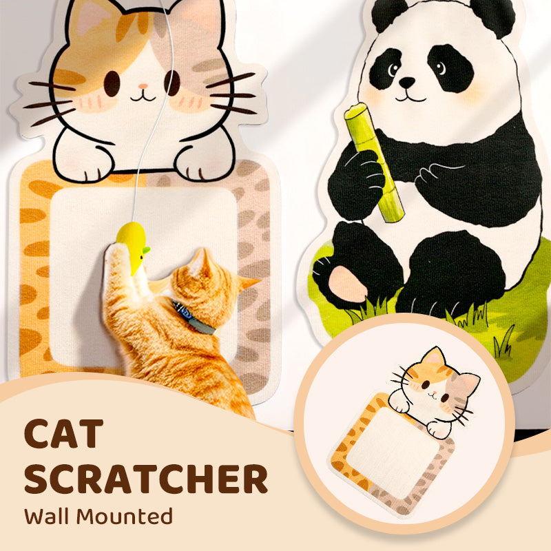 🐱No-Drill Cat Wall Scratcher – Fun & Easy