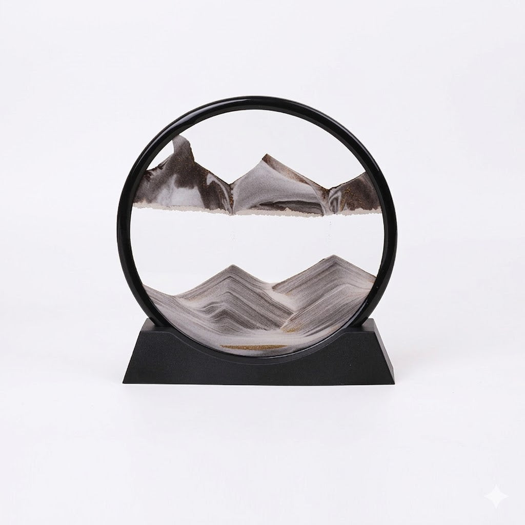 Moving Sand Art Frame – Relaxing Dynamic Sandscape Decor
